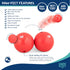 Good Scout Large Rubber Ball Dog Toy for Fetching, Chewing, No Stuffing for Medium & Large Dogs, Aggressive Chew Toy