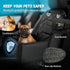 28lbs, Dog Car Seats for Small Dogs,Detachable Foldable Dog Booster Car Seat Under Pet Cat Car Seat Travel Bed