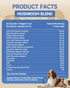 18-in-1 immune 60mL Organic Mushroom Supplement for Dogs - blend with Turkey Tail, Reishi, Lion's Mane. Supports