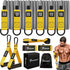 Resistance Bands Set, 350lbs Heavy Exercise Bands with Handles for Men, Fitness Weight Bands for Strength Training