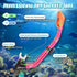 4 1 Set Set Swimming Snorkeling Gear for Kids, in Child Mask Fins Snorkel with Panoramic View Anti Fog Mask, Dry Top