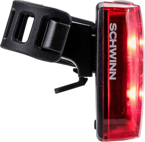 Schwinn Rechargeable Bike Tail Light, 80 Lumens, Type-C USB, Enhanced Visibility, Bicycle Accessory