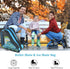 Roller Skate Bag with Adjustable Shoulder Strap, Large Capacity for Quad, Inline, Ice & Roller Skates