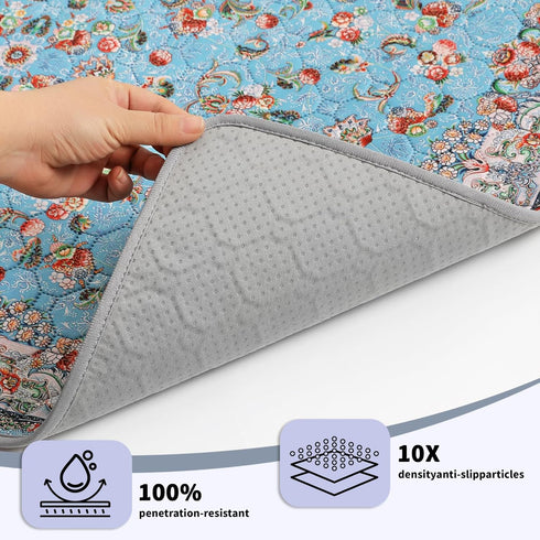 2 Pack 41"x36" Washable Pee Pads for Dogs and Cats Reusable Puppy Training Pads Super Absorbent Waterproof Dog Training