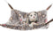 Niteangel Hanging Hammock Nap Sack - Swing Bag Pet Sleeper for Ferret, Rat, Sugar Glider (Cream, Star)