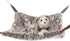 Niteangel Hanging Hammock Nap Sack - Swing Bag Pet Sleeper for Ferret, Rat, Sugar Glider (Cream, Star)