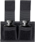 Speedloader Pouch Case Holder, Nylon Tactical Double Speedloader Belt, Universal Fit for .357 .44 from .38 to .45 Colt