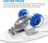 Surfskate Kids Skateboard with Front Caster Wheel, Heavy Duty Trucks, Great Pumping Power for Children