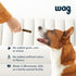 Wag Dental Dog Treats, Amazon Brand, Tiny, Unflavored, 2.25 pounds, 130 Count, Pack of 1 for Clean Teeth & Fresh Breath