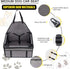 GENORTH 20 lbs Dog Car Seats for Small and Medium Dogs,Portable Puppy/Pet Car Booster Seat with Clip-On Leash and Mesh