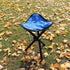 YUSHTPO 12in 3 Tripod Stool Portable Use Height Foldable Leg Chair for Hiking Camping Beach BBQ Travel Outdoor
