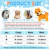 7 Pcs Dog Fleece Sweaters Dog Sweatshirt Winter Dog Outfits Soft Fleece Puppy Sweater Outfits for Chihuahua Yorkshire Pets Dog Cat (Cute, S(Neck: 8.27, Chest: 13.78, Back: 9.84))