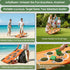 JOLLYBEAM 2026 8 Bags|3x2 Games|15+ Upgraded Arcade Style Cornhole Board with Bean FT Regulation Corn Hole Multi-Games|