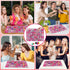 21+, 2-8 Fofeadm Drinking Games for Adult, Girls Night Rubber Mat Drinking Board Games, Funny Party Interactive