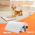 Pet Nail Self Adhesive Replacement Emery Paper Fits Most Dog Scratch Pad Cat Litter Box DIY on The Places Where Pets Like to Scratch Alternatives to Cat and Dog Nail Clippers (10in*13ft, White)