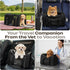15 lbs, Airline Approved Medium Pet Carrier for Cats & Dogs Foldable Dog Bag with Soft Mat, Breathable Mesh Windows