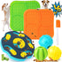 Forfon 9 Pack All-Around Dog Puzzle Toy Set -Mentally Stimulating Dog Enrichment