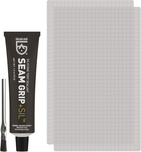 GEAR AID Seam Grip SIL Silicone Sealant for Tents and Tarps, Silnylon