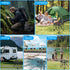 YOSN 15.6'' 2-Second Setup, 350LBS Portable Toilet for Camping, Ultralight Foldable Camping Toilet Portable Potty