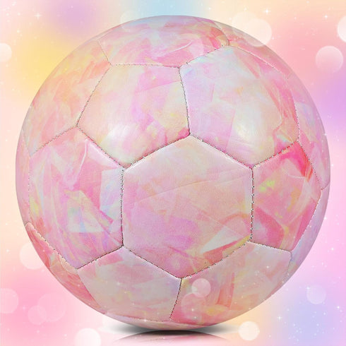 Soccer Ball Size 3, Premium TPU Toddler Soccer Balls for Indoor Outdoor Sports, Birthday Gifts for Kids
