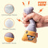 8", Squeaky Dog Plush Toy, Tools Bite_Stick Collection, for Small and Medium Dogs (Hand Saw, Small)
