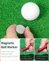 GreenHaven Golf Divot Repair Tool 2-6 Pack, Foldable Metal Green Tool with Magnetic Putt Alignment Marker