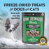 Northwest Naturals Raw Rewards Freeze-Dried Lamb Liver Treats for Dogs and Cats, 3 Oz