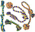 Puppy Teething Toys for Small Dogs, 5 Pack Cotton Rope Toy for Small Breeds, Durable Interactive Tug of War Toys