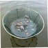 MOUNTTU Crab Net,Fish Trap Crab nets for Crabbing Portable Folding Fishing Fish Net with Thickened Rope for Minnows