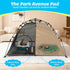 Quickup Pop Up Cat Tent for Outside, X-Large Catio & Cat Enclosure with Fish-Shaped Cat Mat, Portable Outdoor Cat