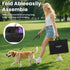 Love's cabin Pet Puppy Dog Playpen, Small Dog Tent Crates Cage Indoor/Outdoor, Portable Playpen for Cat, Foldable Pop