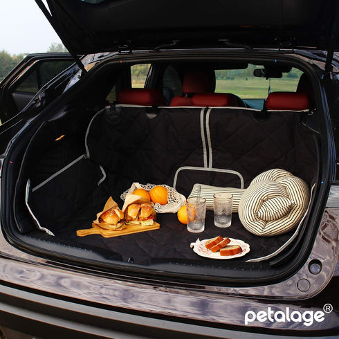 56 50 petalage Dog Car Seat Cover Waterproof x for for Trucks Cars & SUVs Back Seat Heavy-Duty Nonslip Pet Car Seat