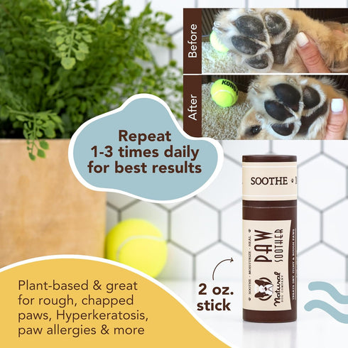 Natural Dog Company Powerhouse Bundle - 5 Healing Balms for Skin Irritations, Cracked Paws, 5 x 0.15oz Travel Sticks