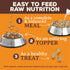 (7 oz) Primal Freeze Dried Dog Food, Pronto Mini Nuggets, Beef; Scoop & Serve, Complete & Balanced Meal; Also Use as