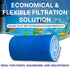 Premium Koi Pond and Aquarium Filter Media Roll, 12 inch by 1 inch Thick for Freshwater or Marine Aquariums