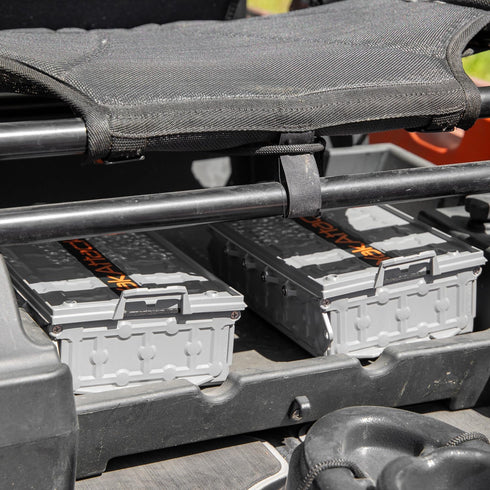 YakAttack TracPak Stackable Fishing Gear Storage Box, Single Box in Battleship Grey (SSO-1003-BG) for Kayak