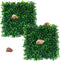Generic 2 Pieces 10x10 Inch Hermit Crab Climbing Toys, Faux Grass Hermit Crab