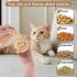 Quatendril Toys-7pcs Cat Chew Toy-Natural Loofah Raffia Catnip Handmade Gum Massage Teether w/ Cat Wand Toy