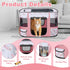 Cowhill 31"L 22"W 21"H, Foldable Dog Playpen Indoor,Expandable Puppy Playpen,Portable Pet Playpen for Small
