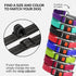 CollarDirect Martingale Dog Collar, Stainless Steel Chain and Quick Release Buckle, Reflective Collar for Dogs, Black