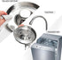 Set of 2 Stainless Steel Puppy Bowls, Dog Food and Water Feeder for Small Medium Large Dogs