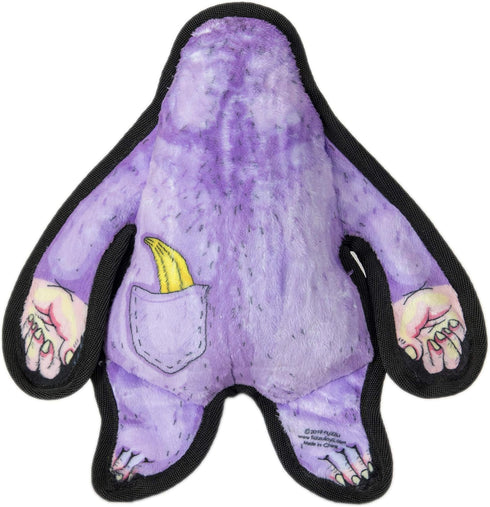Durable Dog Toy with Squeaker | Tough Chew Toy, Wild Woodies - A Gorilly Named Billy Medium 9"