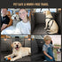 PROZAR Durable Dog Car Seat Protector for Back Seat - Heavy Duty, Scratch Resistant, Fits Cars/SUVs/Small Trucks