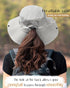 FURTALK Packable Sun Hats for Men Women, Wide Brim UV Protective Bucket Hat UPF 50+ for Fishing Hiking