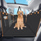 Hard Bottom Dog Car Seat Cover for Back Seat, Holds 420lbs -