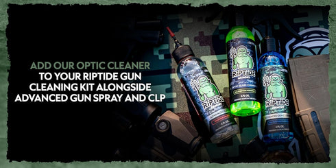 (4oz) Riptide Armory Optic Glass Cleaner - Ultimate Solution for Pristine Optic Care - Unmatched Detailing Precision