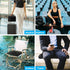 3D Esme L&H Portable Seat Cushion, Breathable Fabric Foldable Seat Cushion for Stadium Bleachers/Airplane Travel; Soft
