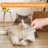 uxcell Metal Dog Comb with Rounded Teeth, 1 Pack, Pet Hair Care Tool, 7.3IN