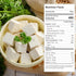5.29oz 1cm Freeze Dried Tofu Cubes Bite-Sized High Protein Dehydrated Tofu Instant Vegan Food for Ramen Toppings, Miso