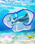 Gintenco Kids Snorkel Set, Unisex Diving Mask & Anti-Fog Diving Mask with Dry Top Snorkel Combo